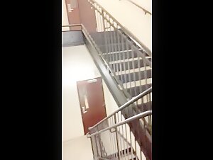 Masturbating in the Courthouse Stairwell